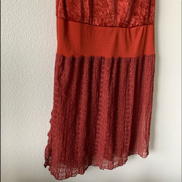 FREE PEOPLE/ Keep In Line Velvet Midi Dress - Picture 5 of 6